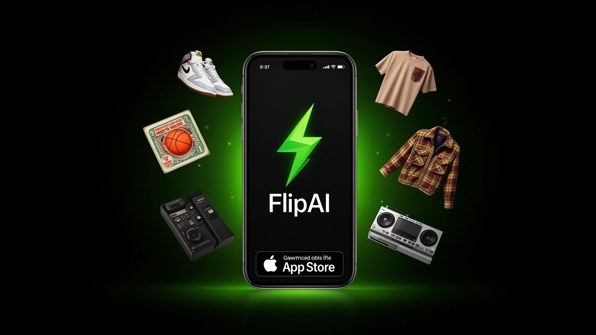 FlipAI is Now Live on the Apple App Store — Download Free Today — FlipAI reselling guide illustration